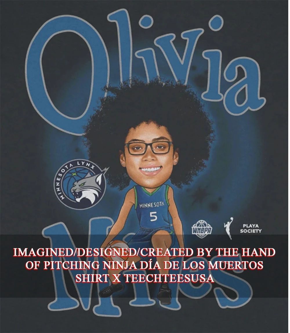 Olivia Miles Draft Minnesota Lynx 2026 WNBA caricature shirt