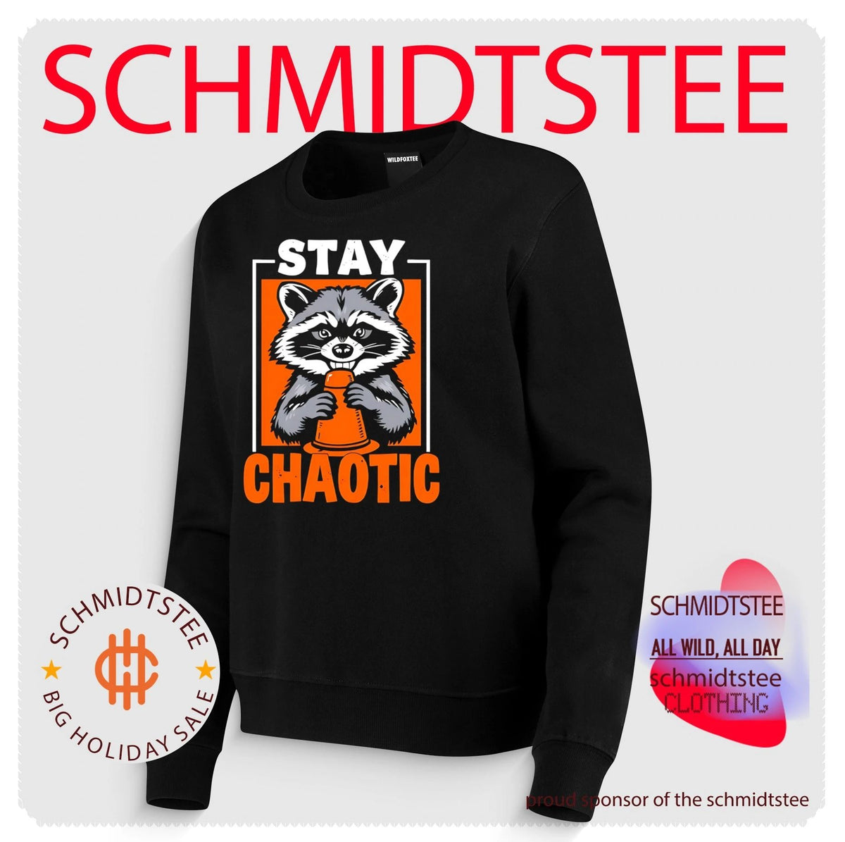 Raccoon stay chaotic shirt