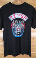 ZZ Top Lynyrd Skynard Band Concert T Shirt Men Large Sharp Dressed Simple Man