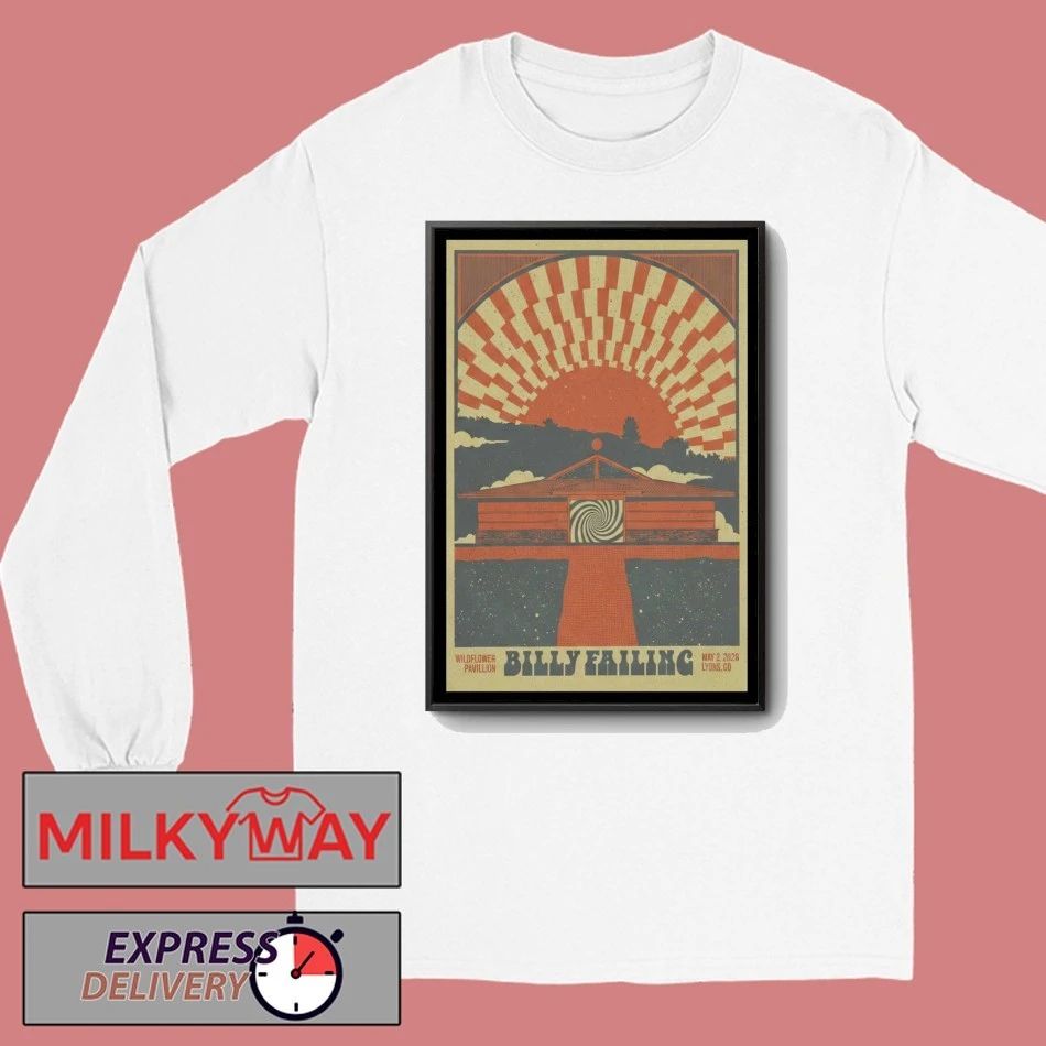 Billy Failing Planet Bluegrass Ranch, May 2, 2026 Poster shirt