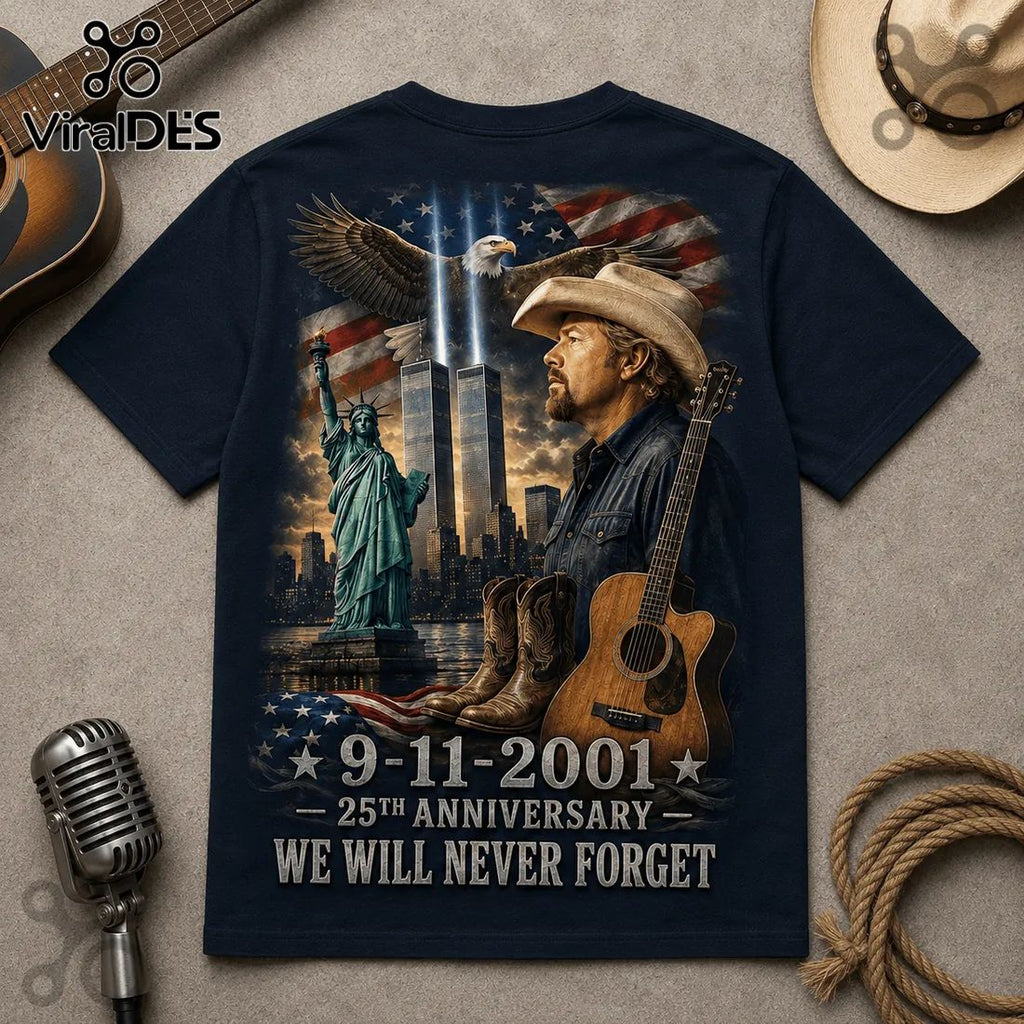 Toby Keith 9/11 25th Anniversary T-Shirt