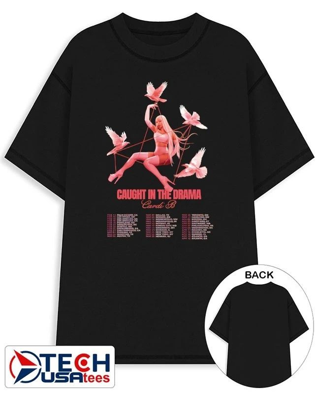 Little Miss Drama Tour Cardi B shirt