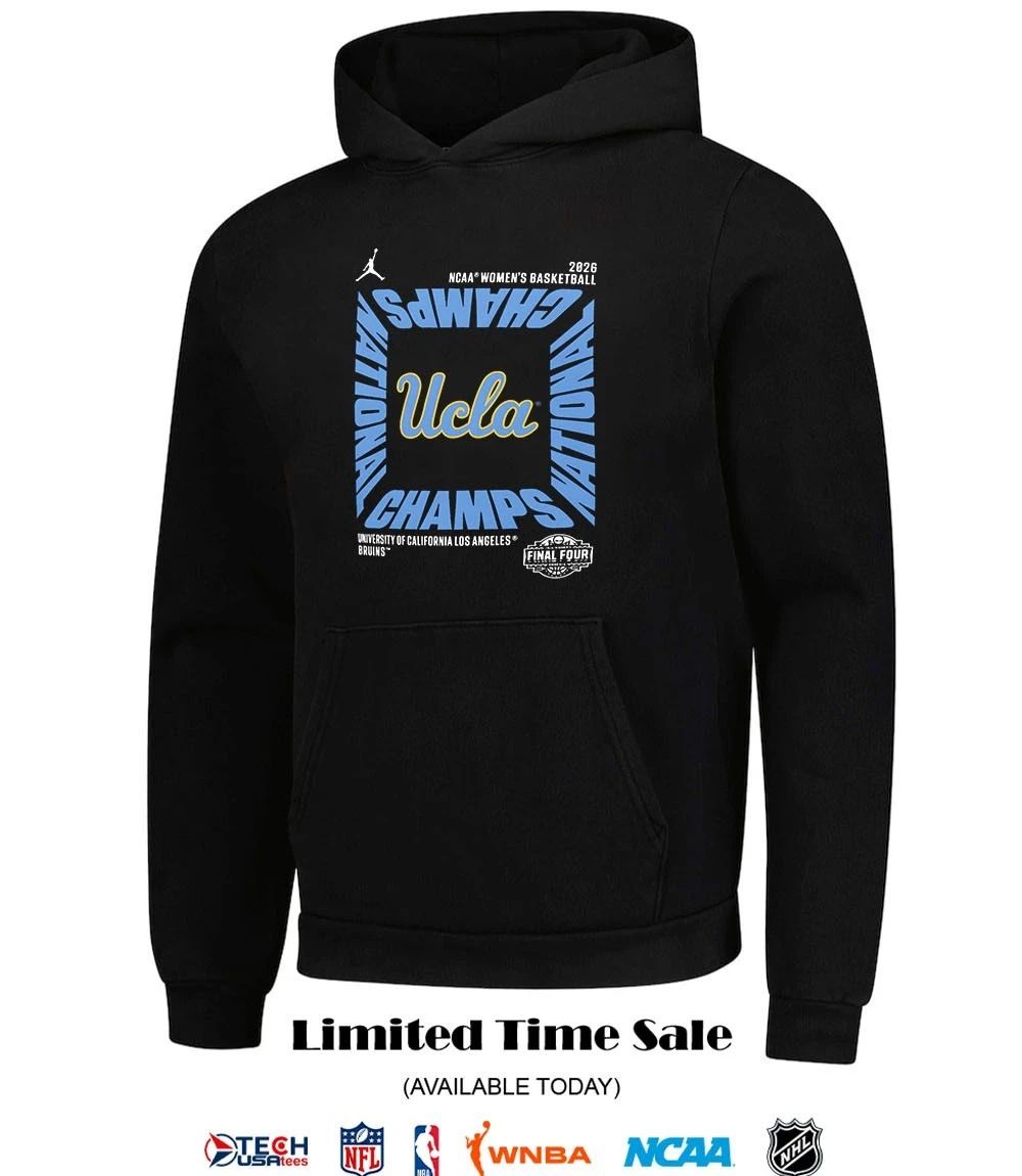 UCLA Bruins 2026 NCAA Women’s Basketball National Champions Final Four shirt