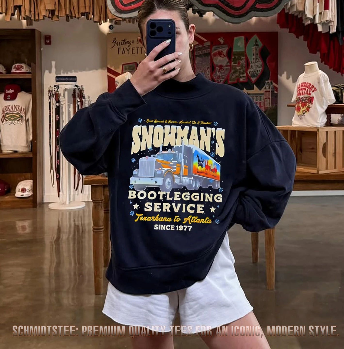 Snowman’s Bootlegging Service since 1977 Christmas shirt