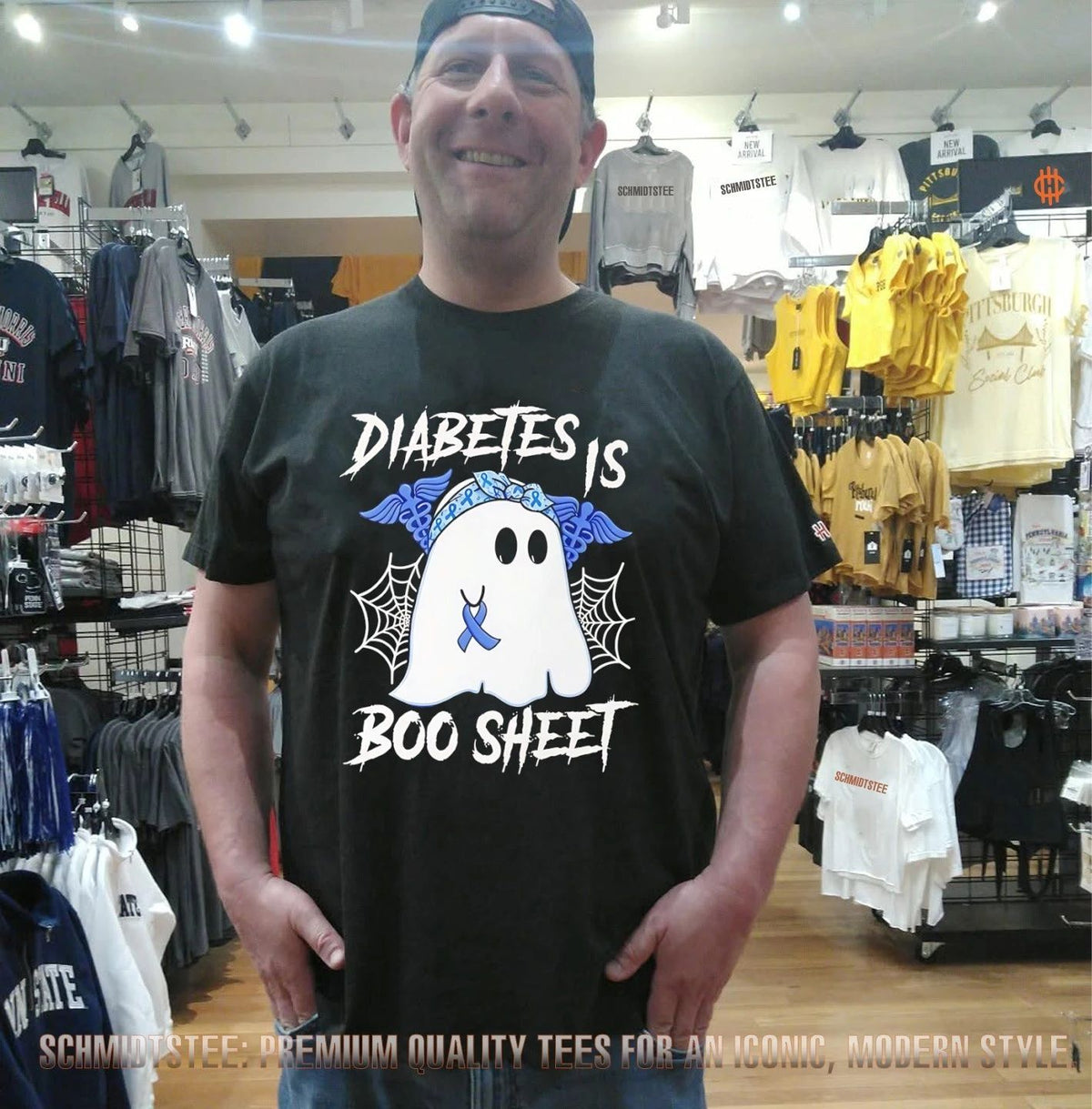 Diabetes is boo sheet shirt