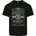 Snakebite Whiskey Whisky Biker Motorcycle Mens Cotton T-Shirt Tee Top