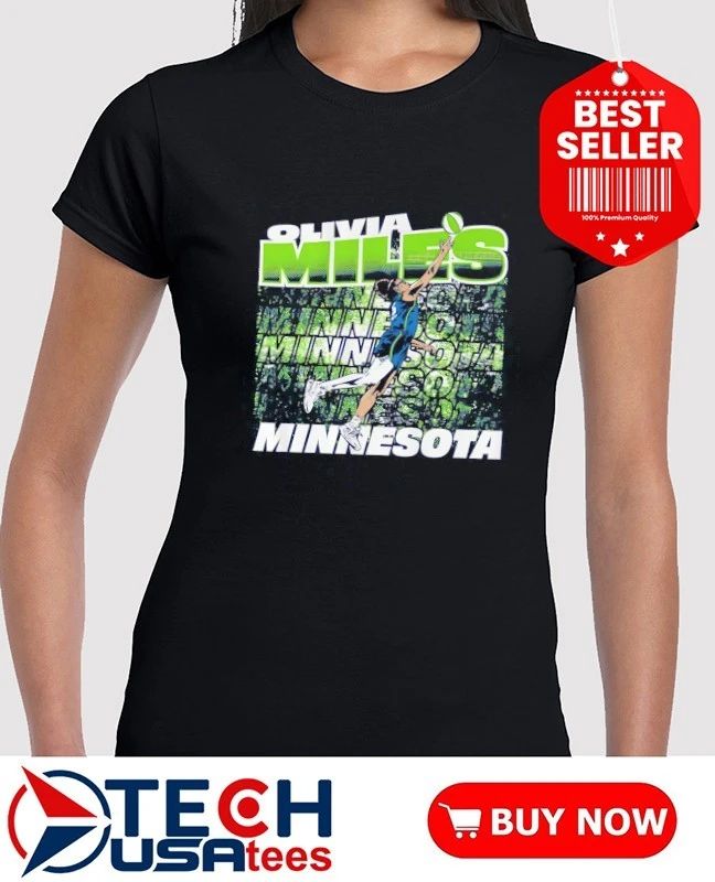 Olivia Miles Minnesota Lynx WNBA Street Ball shirt