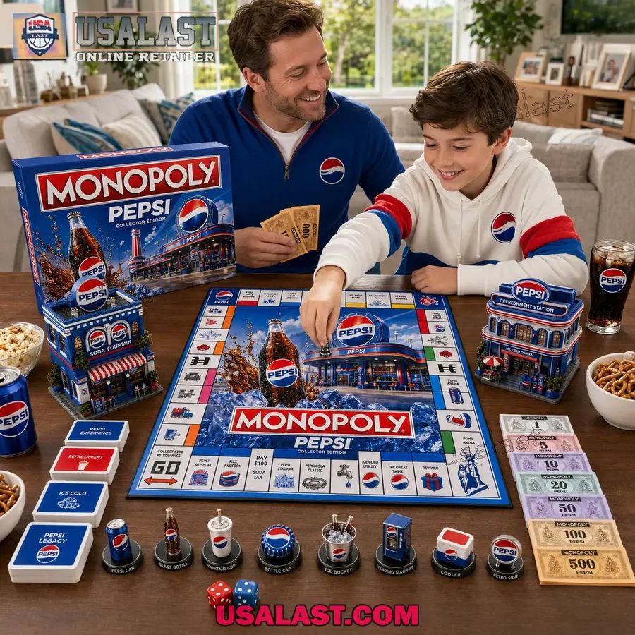 Pepsi Collector Edition Monopoly Board Game 2026