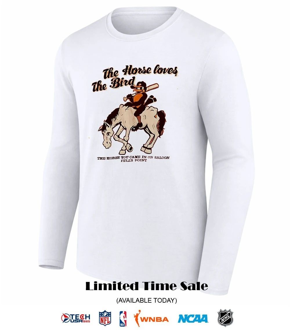 The Horse Coves The Bird Baltimore Orioles shirt