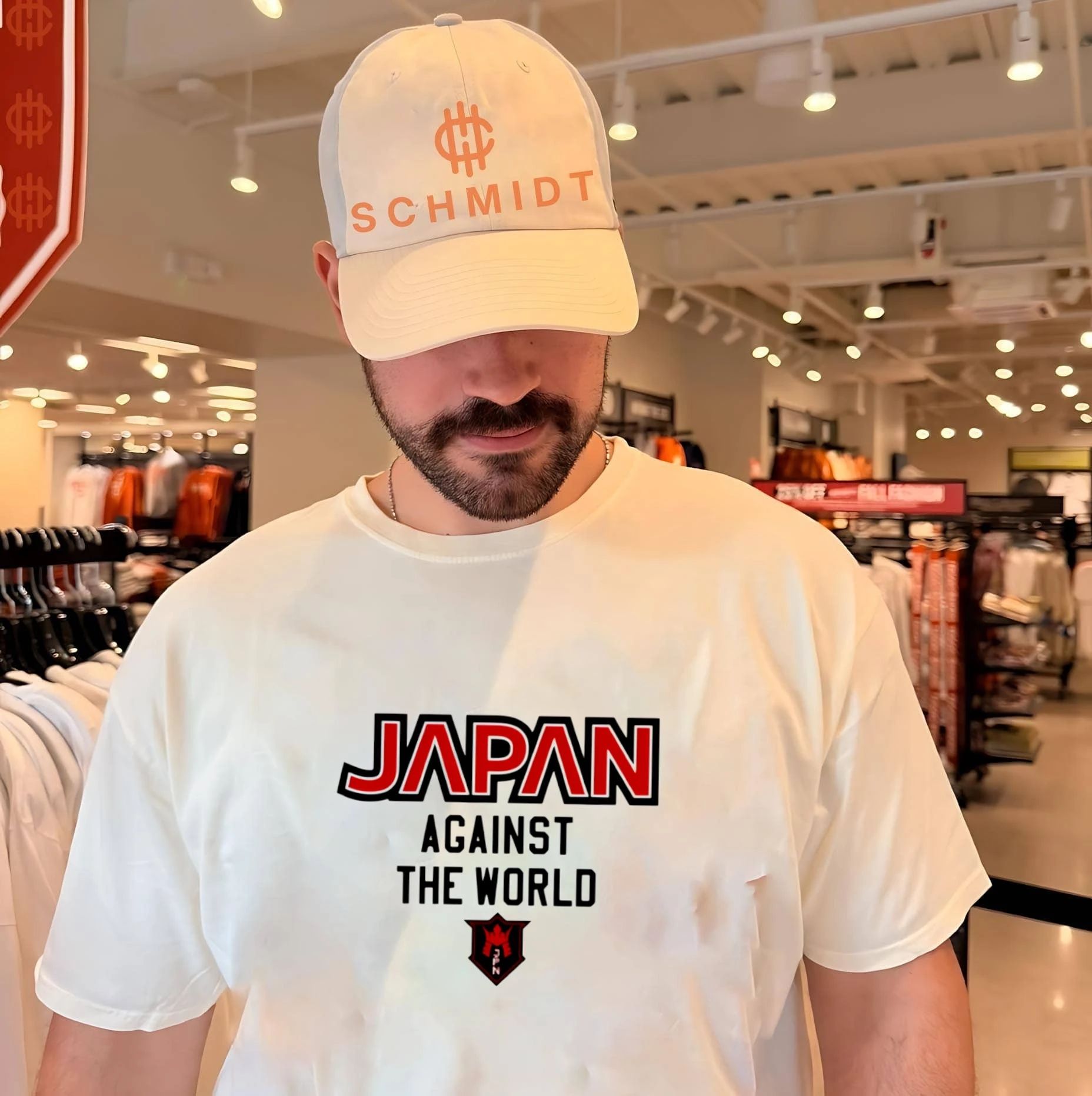 Japan Against The World logo shirt