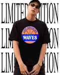 Los Angeles Waves Basketball logo t-shirt