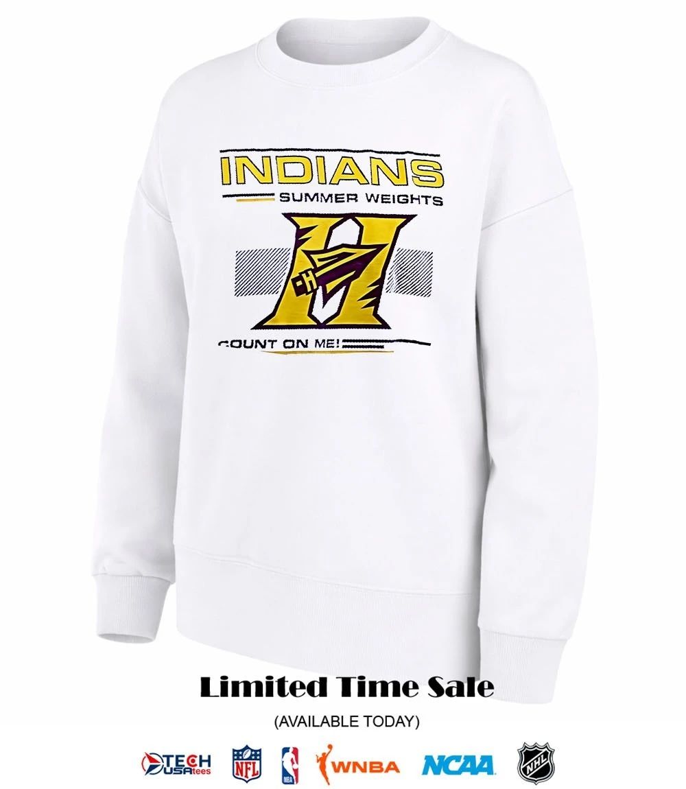 Hays High Indians Summer Weights count on me shirt