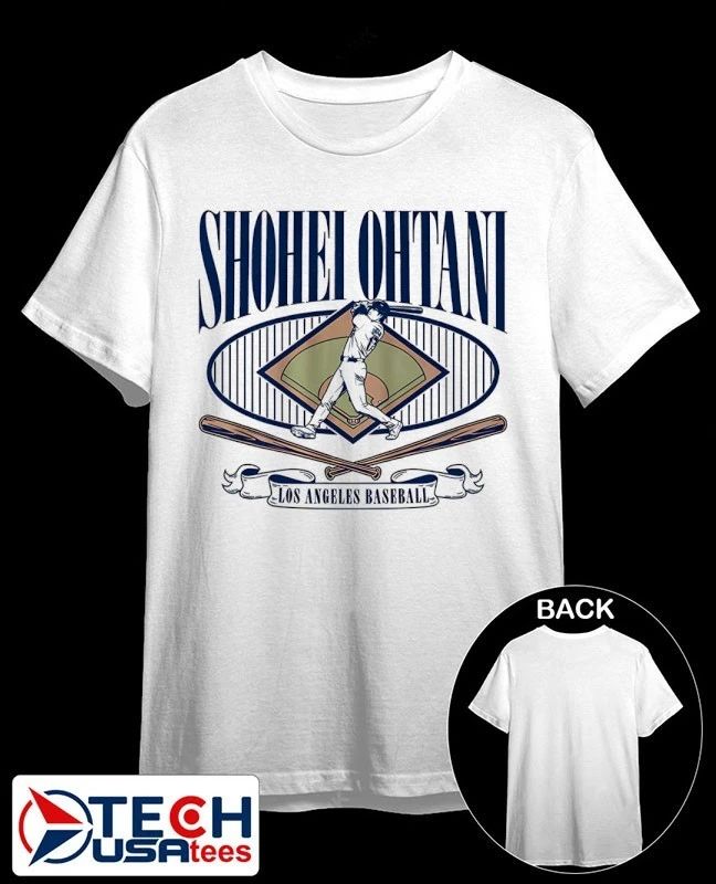 Shohei Ohtani Los Angeles Dodgers Baseball diamond standouts vintage shirt