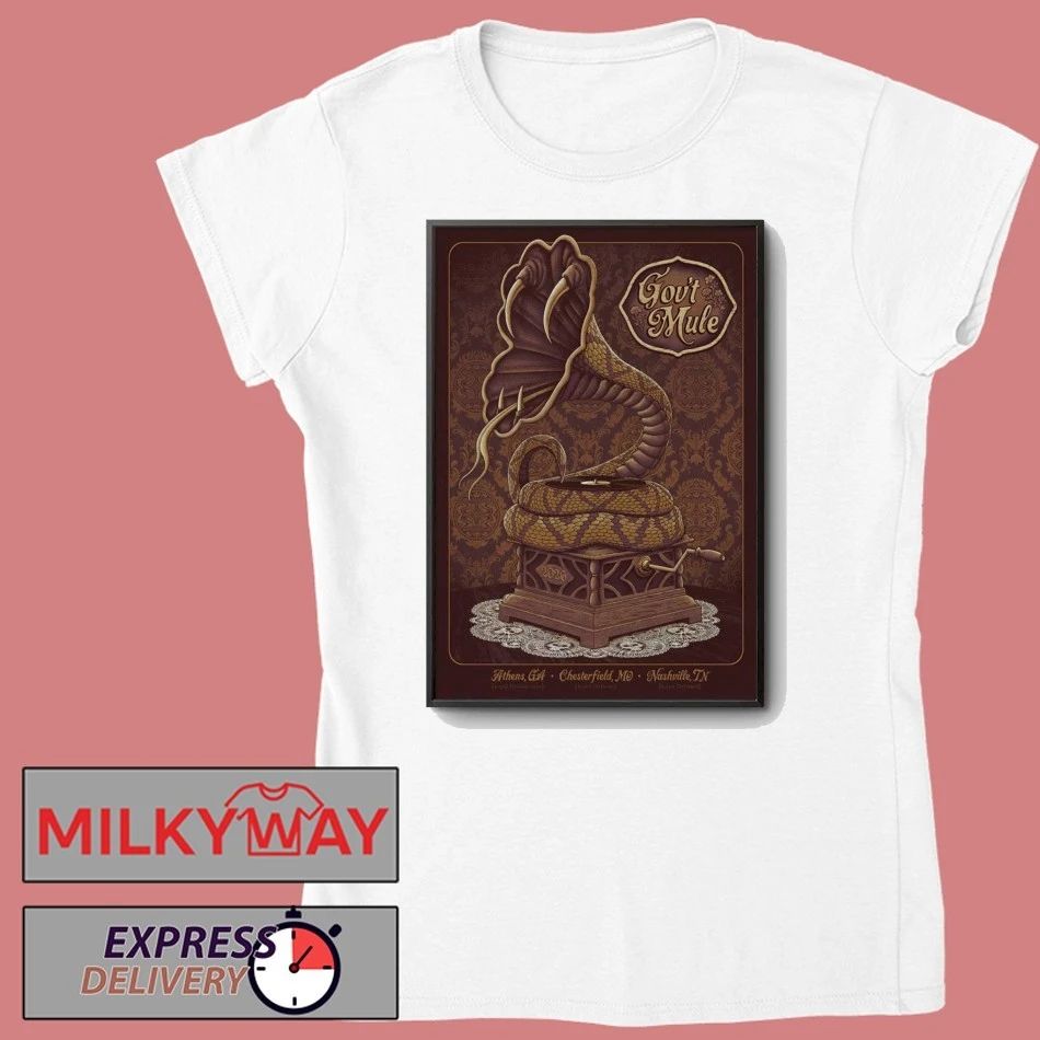 Gov’t Mule The Factory Chesterfield, MO Apr 20, 2026 Poster shirt