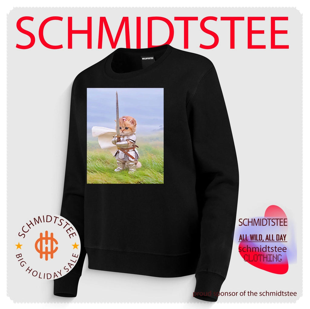 Medieval Cat Knight funny shirt