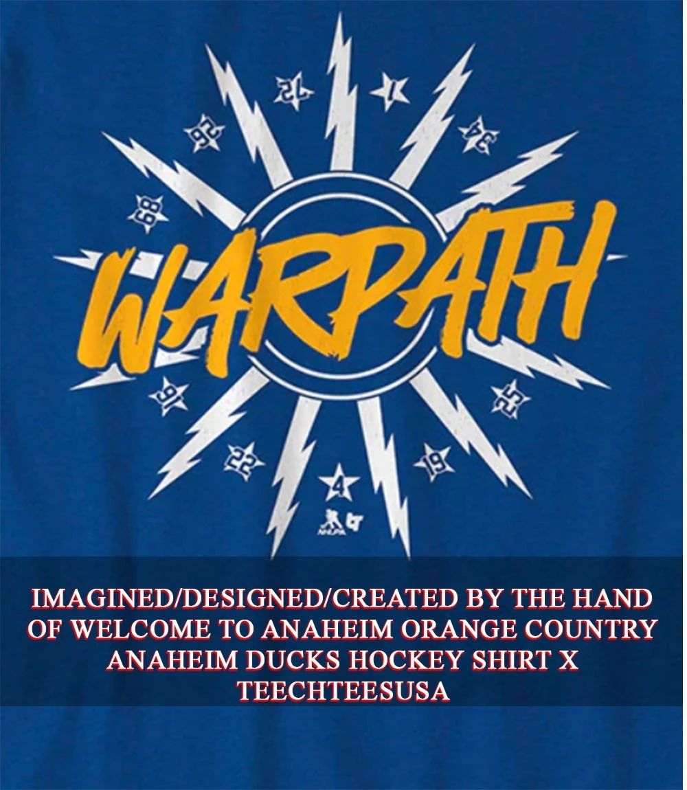 Warpath Buffalo Sabres Hockey player number logo shirt