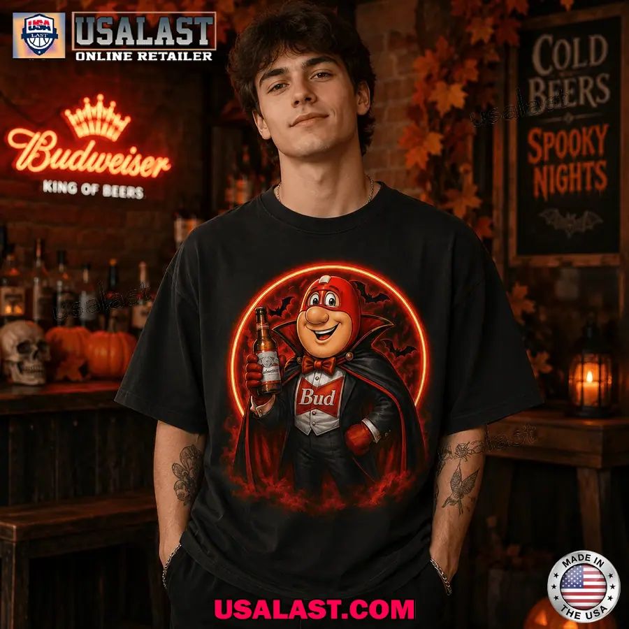 Budweiser Cold Ones Spooky Night Halloween 2026 T-Shirt