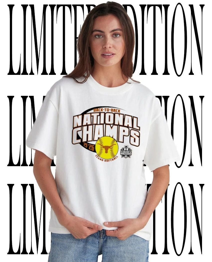 Texas Longhorns 2026 Softball National Champs Back To Back shirt