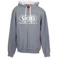 Shoei Vintage 2 Zipped Fashionable Casual Wear Hoodie Grey