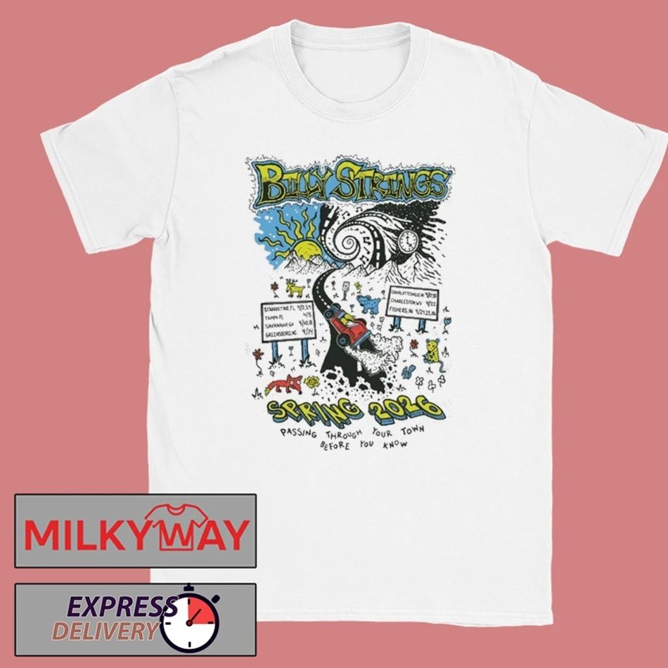 Billy Strings Spring Tour 2026 Highway Hypnosis shirt
