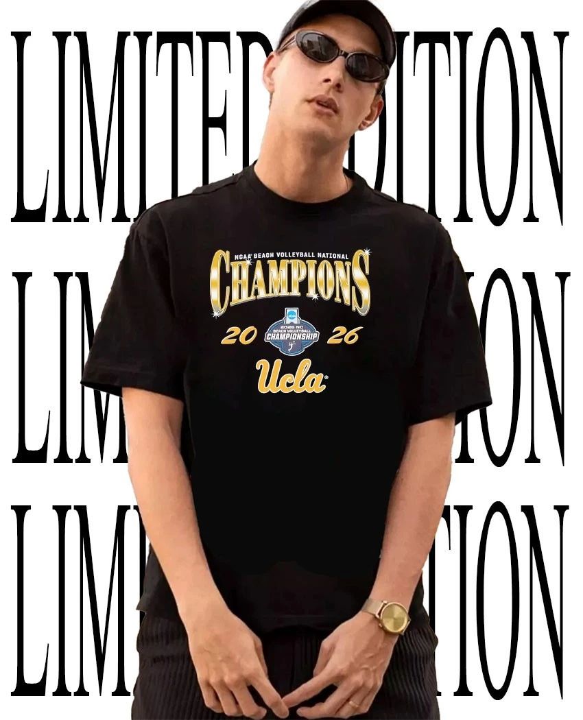 UCLA Bruins NCAA Beach Volleyball National Champions 2026 shirt