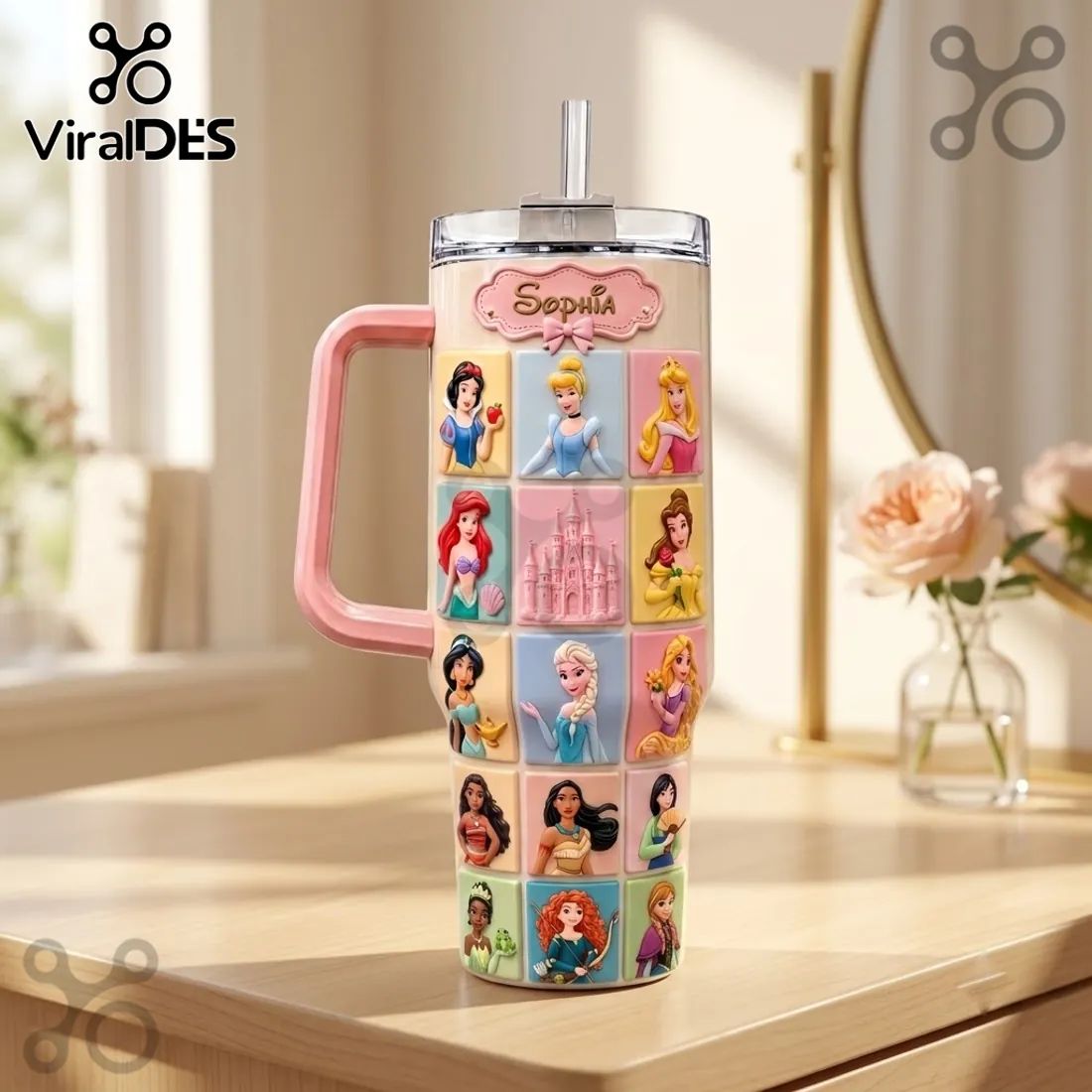 Sophia Magic Princess Limited Edition 40oz Tumbler
