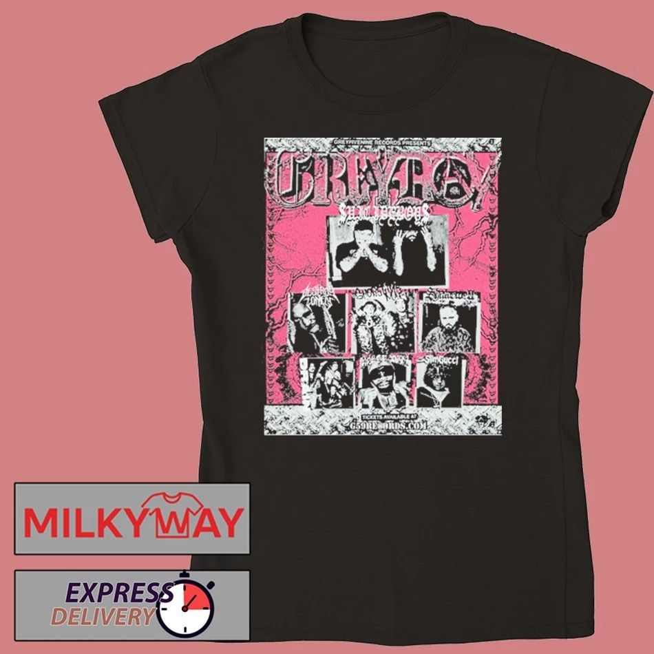 Grey Day 2026 North American Tour Full Line Up And Schedule Dates List shirt