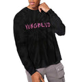Yungblud Long Sleeve T-Shirt: Scratch Logo (Wash Collection) OFFICIAL NEW