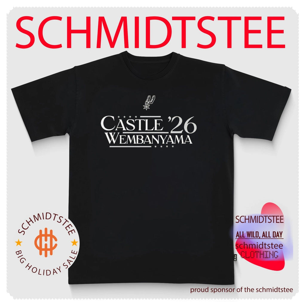Stephon Castle and Victor Wembanyama San Antonio Spurs Campaign 2026 shirt