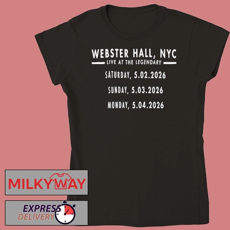 LIMITED SUGAR Webster Hall May 2-4 2026 shirt