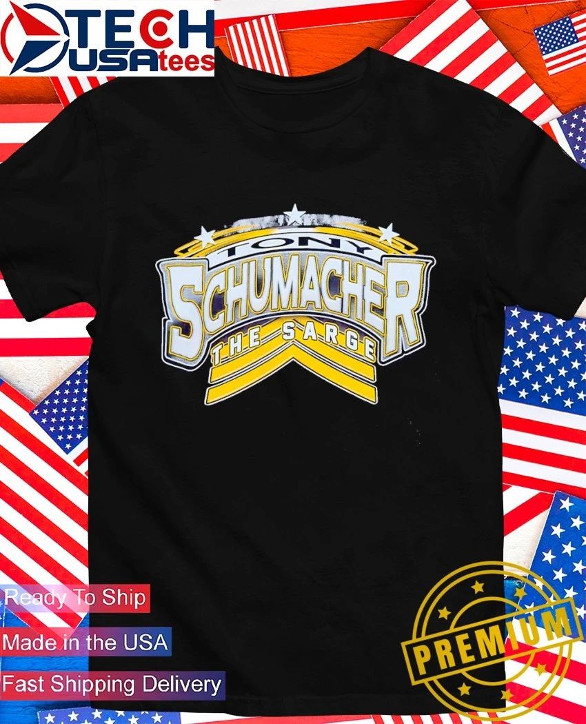 Tony Schumacher The Sarge Autographed Racing shirt