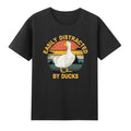 Duck Easily Distracted By Ducks Funny Farmer Duck Animal T-Shirt