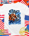 Stop Knick Ridin skyline art shirt