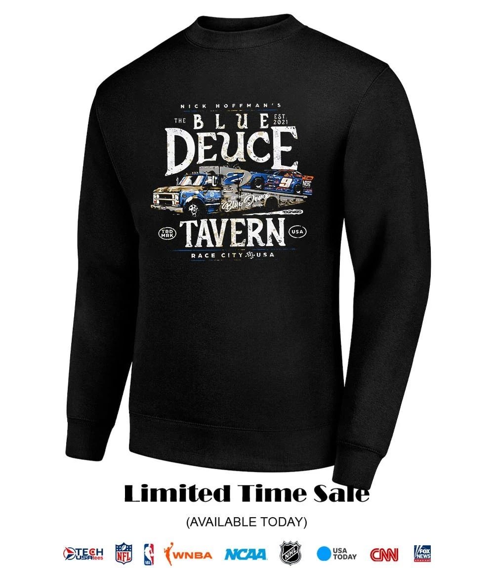 Nick Hoffman’s The Blue Deuce Tavern Race City USA shirt