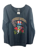 NWT Cinnamon Rainbows Surf Company Long Sleeve Graphic Tee SZ LG
