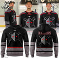Wheeling Nailers ECHL Alternate Hockey Mask Hoodie