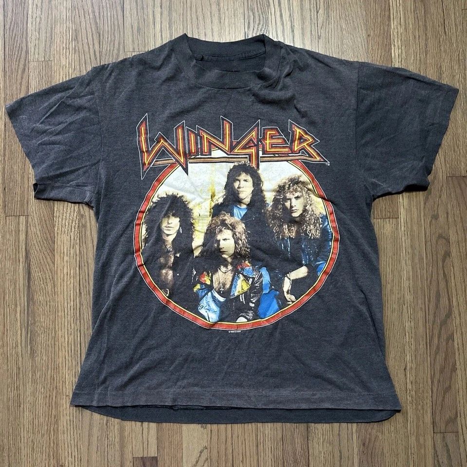 Winger Band CONCERT Rock Music Unisex Shirt Cotton All Size UU372