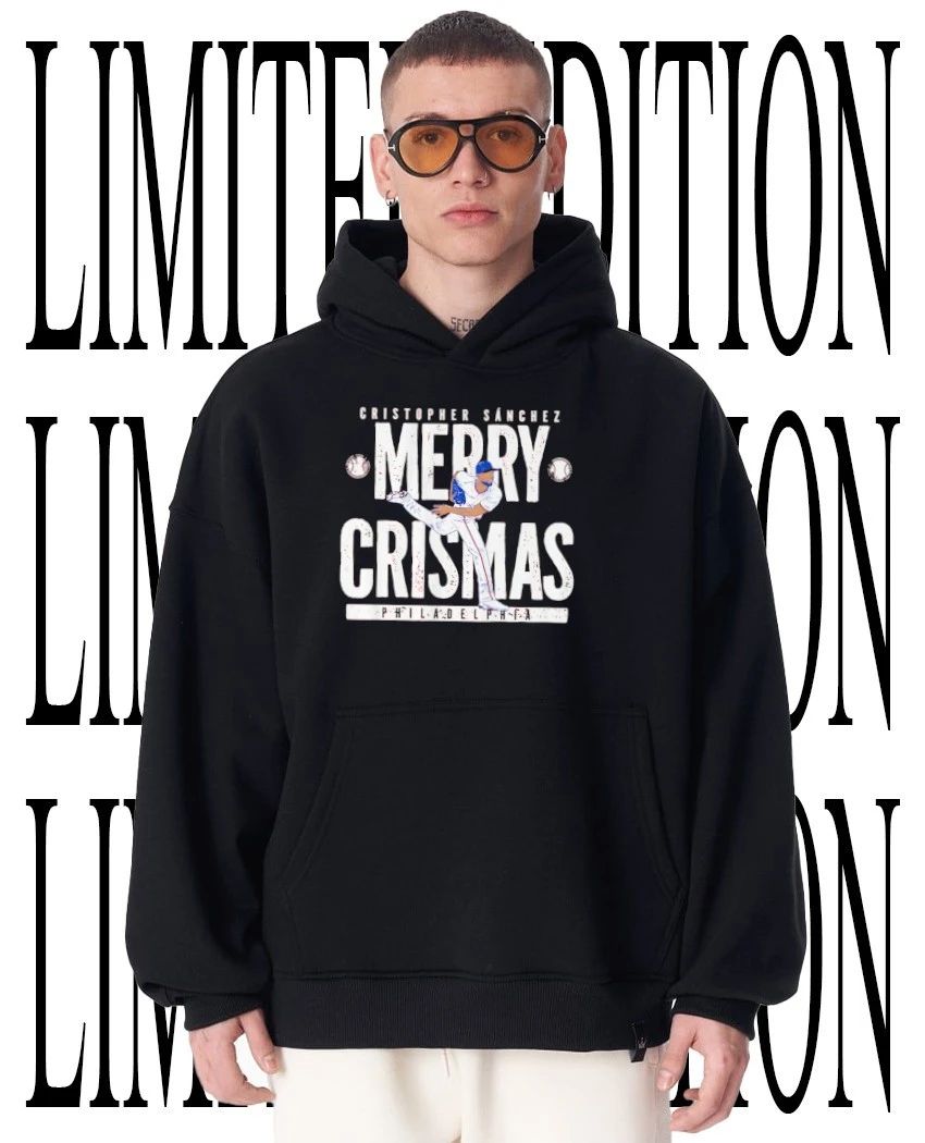 Cristopher Sanchez Merry Crismas Philadelphia Phillies shirt