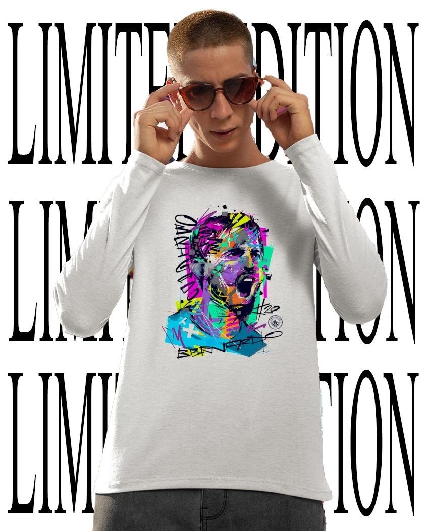 Manchester City Bernardo Metal art graphic shirt
