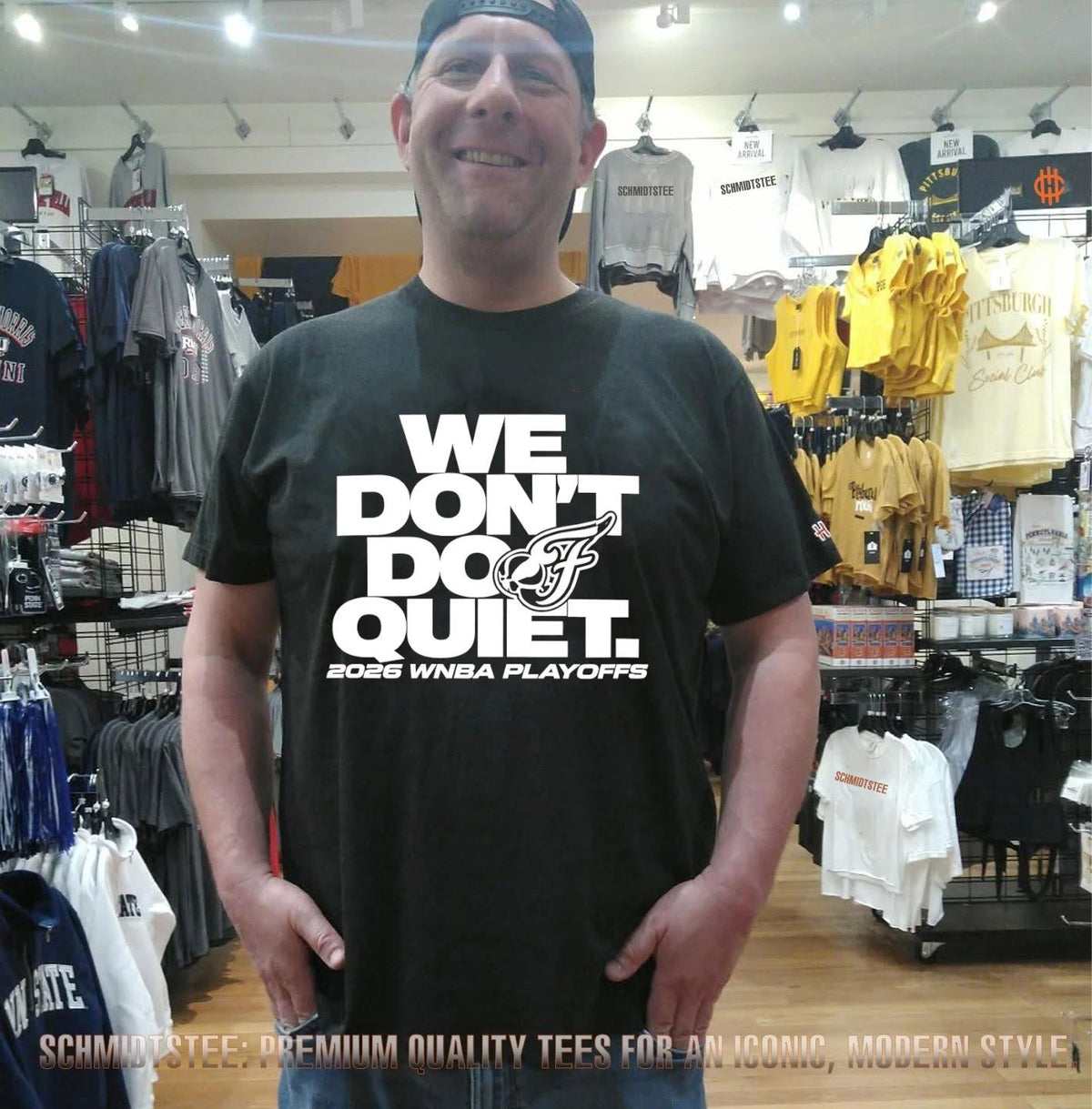 Indiana Fever We Don’t Do Quiet Playoff 2026 shirt
