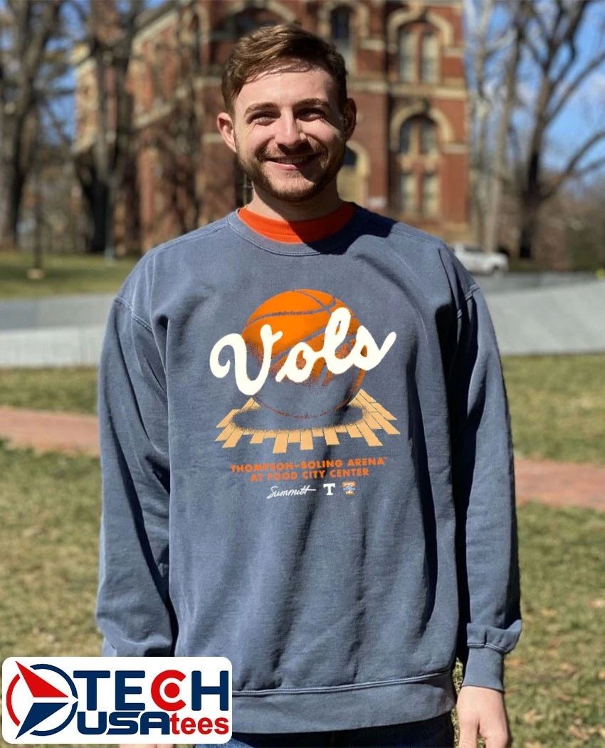 Tennessee Volunteers Basketball Thompson-Boling Arena at Food City Center vintage shirt