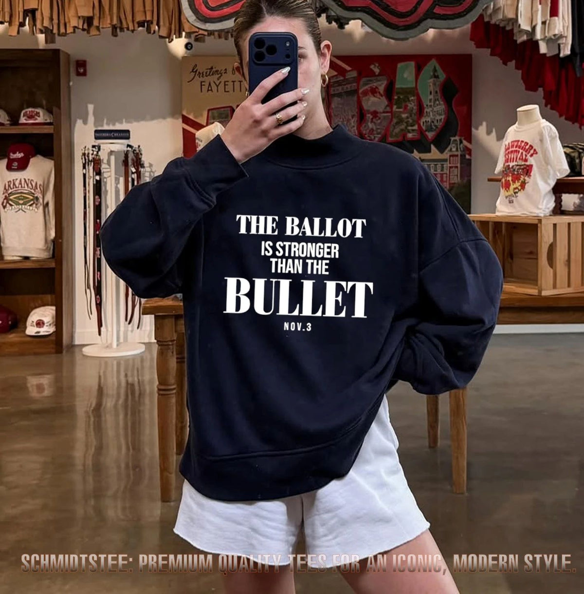 The Ballot Is Stronger Than The Bullet Nov 3 Shirt