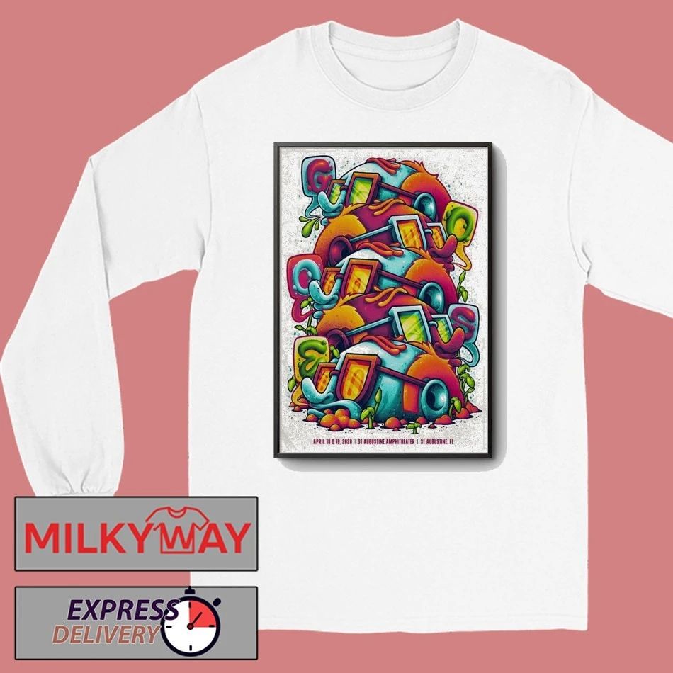 Goose St. Augustine Amphitheatre St. Augustine, FL Apr 18-19 2026 Poster shirt