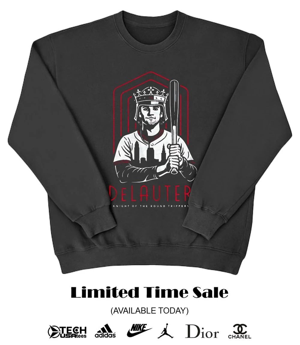 Knight of The Round Trippers Chase DeLauter Cleveland Guardians shirt