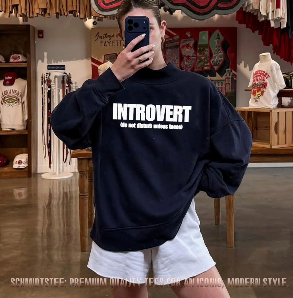 Introvert Do Not Disturb Unless Tacos shirt