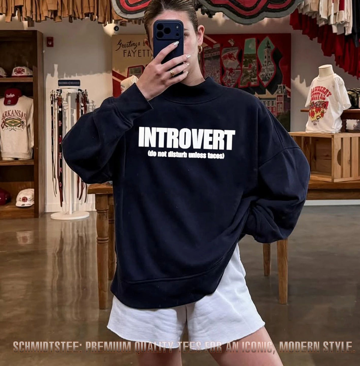 Introvert Do Not Disturb Unless Tacos shirt