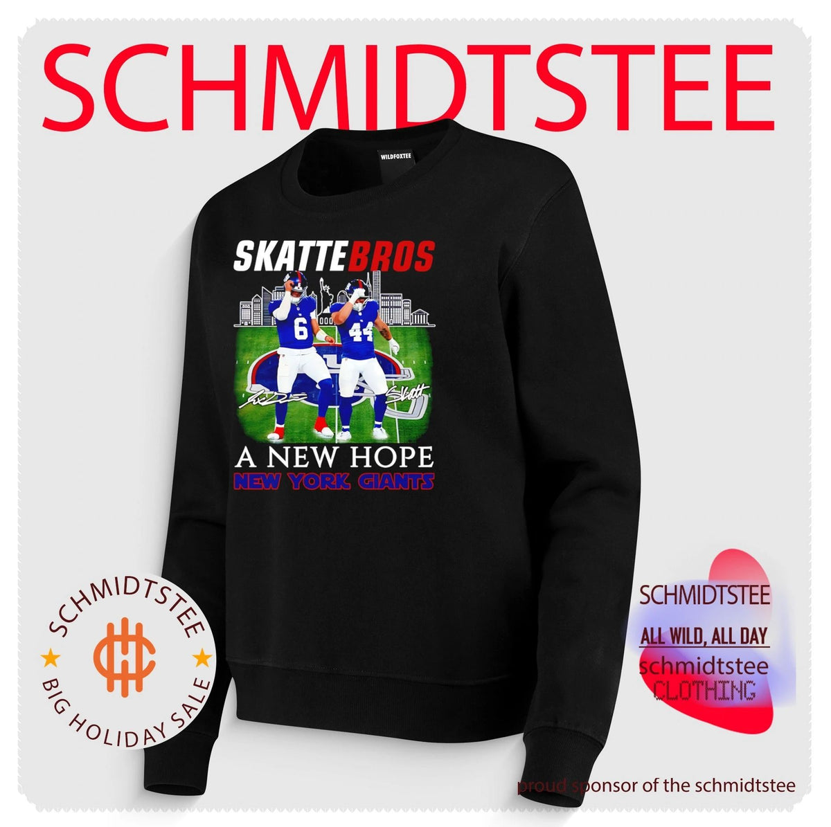 Jaxson Dart And Cam Skattebo New York Giants Skattebros A New Hope signature shirt