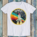 NASA T Shirt Distressed Logo Space Agency Vintage Tee M23