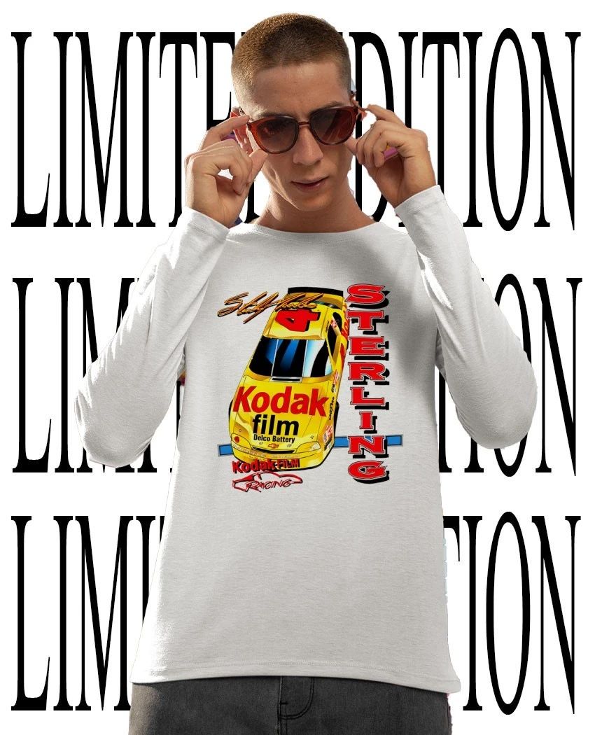 NASCAR Sterling Marlin 4 Kodak Film Stock Car Racing shirt