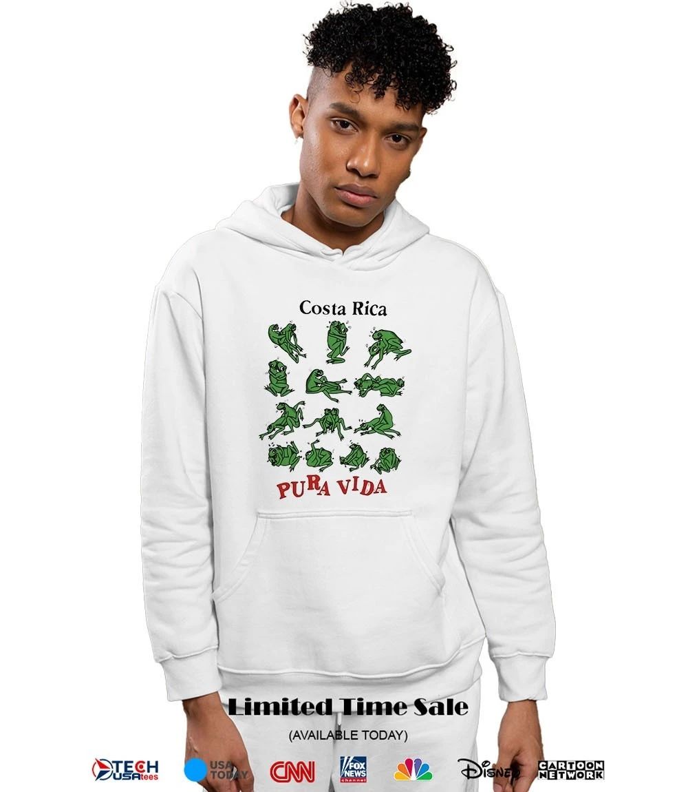Costa Rica Pura Vida Frog shirt